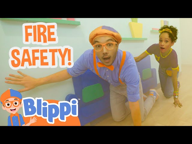 Blippi and Meekah Learn About Fire Safety at NYC Fire Station! | Blippi and Meekah Full Episodes