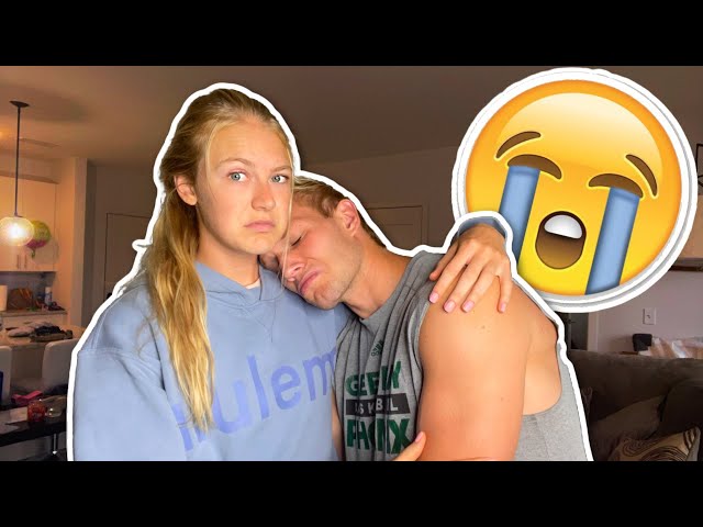 Crying In My Girlfriend's Arms.. *CUTE REACTION*