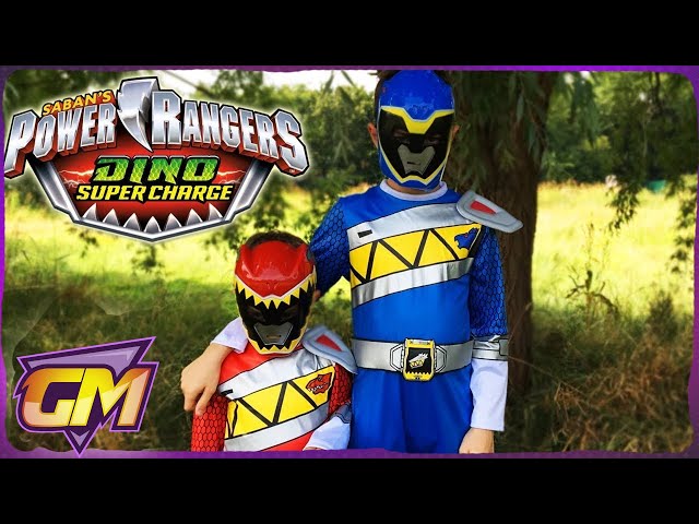 Power Rangers Dino Super Charge Kids Parody