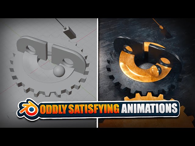 How to Make Oddly Satisfying 3D Animations in Blender