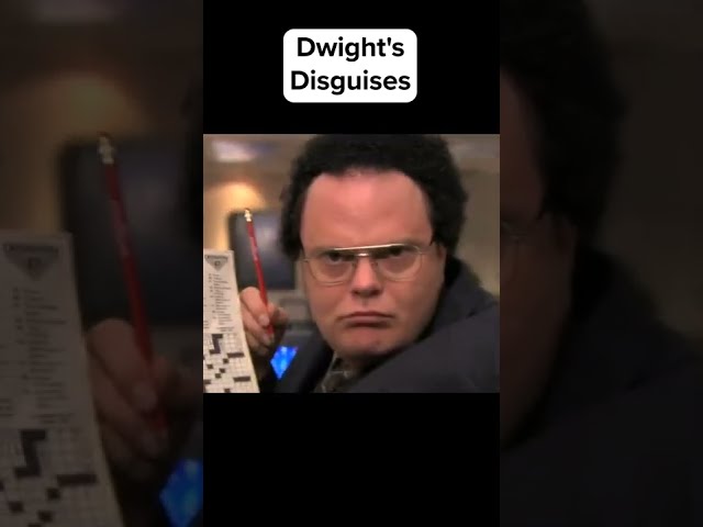 #Shorts | Dwight's Disguises | The Office U.S. | Comedy Bites