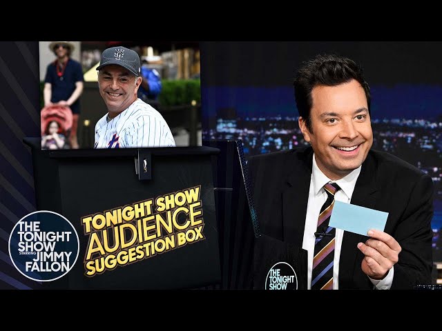 Audience Suggestion Box: House of the Dragon, John Franco Dunks Times Square Elmo | The Tonight Show