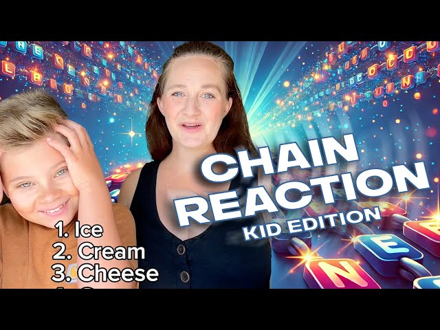 How To Play CHAIN REACTION ⛓️ (the Viral Word Game!!)