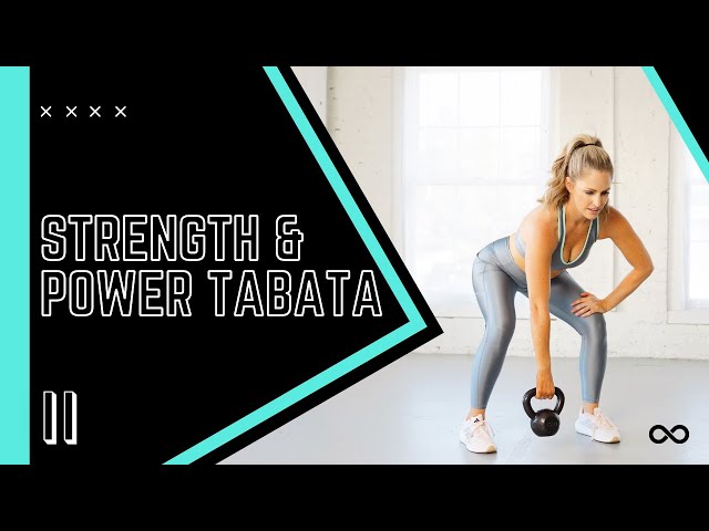 34 Minute Strength & Power Tabata - At Home Workout to TONE & SCULPT - LIMITLESS Day 11