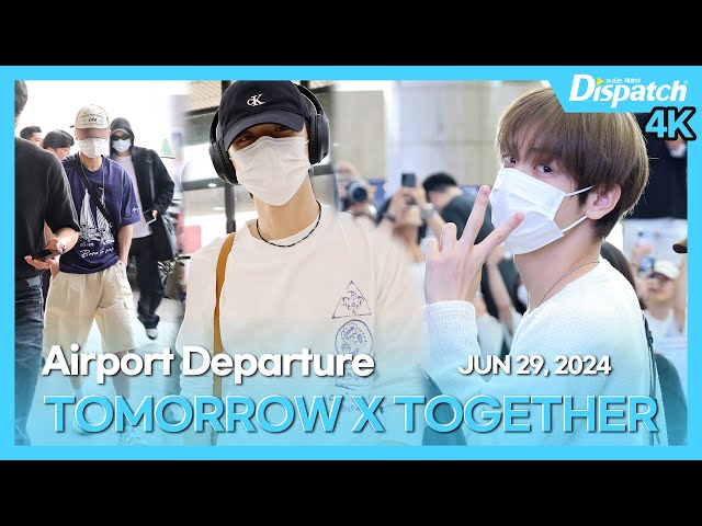 TOMORROW X TOGETHER, Gimpo International Airport DEPARTURE