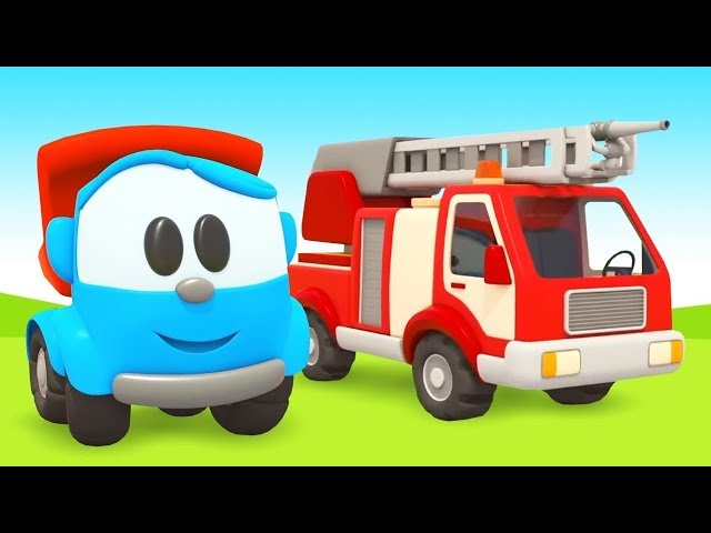 Kids' Cartoons: Leo the truck & A Fire Truck Cartoon for Children