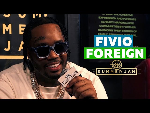 Fivio Foreign On Skillibeng, 'B.I.B.L.E.' Deluxe Album, + Learning From Ye | Summer Jam '22