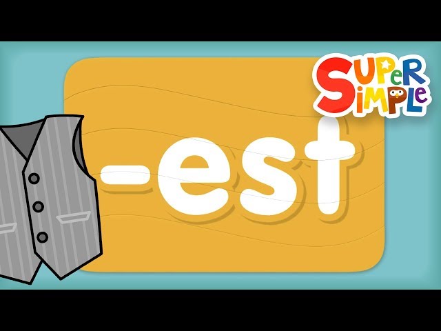 Word Family "est" | Turn & Learn ABCs | Super Simple ABCs