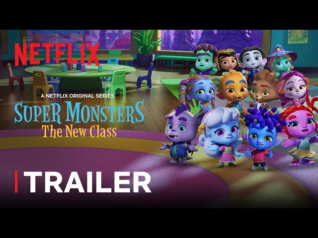 Super Monsters: The New Class Trailer 🍎 Netflix Jr