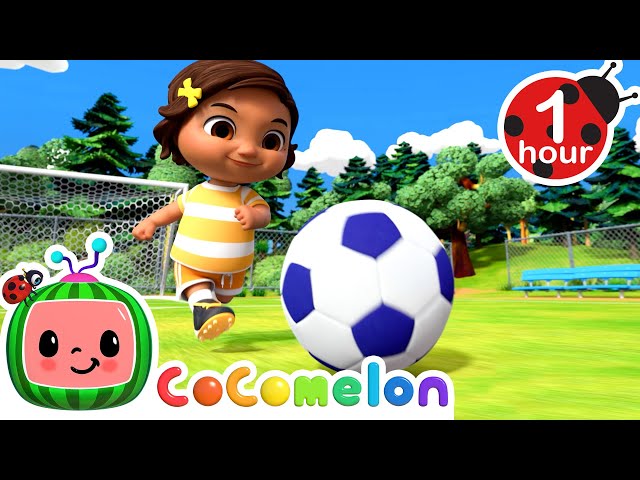 Soccer Song + Baa Baa Black Sheep and More! | Nina's Familia | CoComelon Nursery Rhymes & Kids Songs