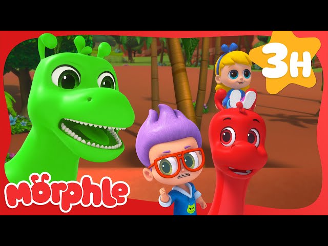 Morphle's T-Rex Takeover | Dinosaur Cartoons for Kids | Mila and Morphle