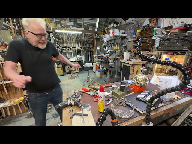 Adam Savage Cleans His Shop With ... Song?