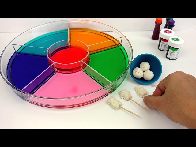 Dye Coloring Play Doh Gummy Teddy Bears/Kids Creative Color Fun/Crayola Play Doh Teddy Bear Molds