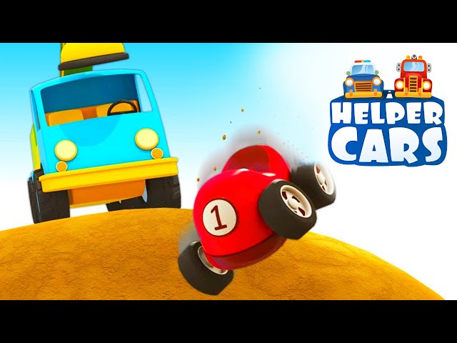 New Car Cartoons in English: Helper cars Full Episodes – Street Vehicles for Kids