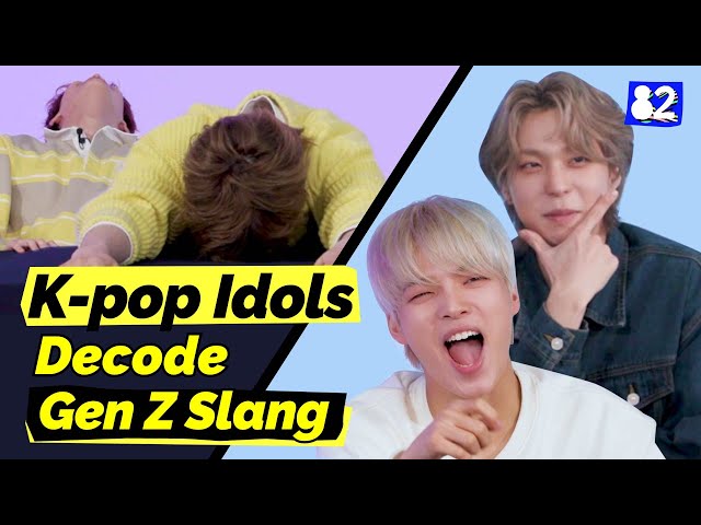 (CC) Tfw your bias knows more slang than you (ft. Gen Z)ㅣGuess The English SlangㅣGHOST9