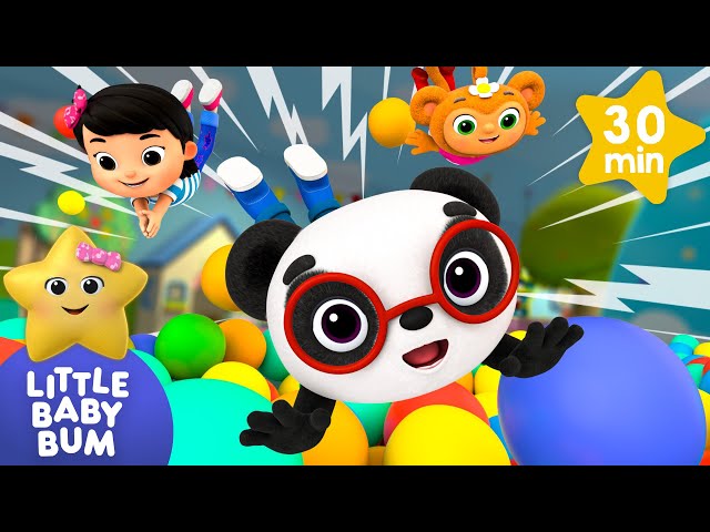 Dive into colorful balls! | Nursery Rhymes for Babies | LBB