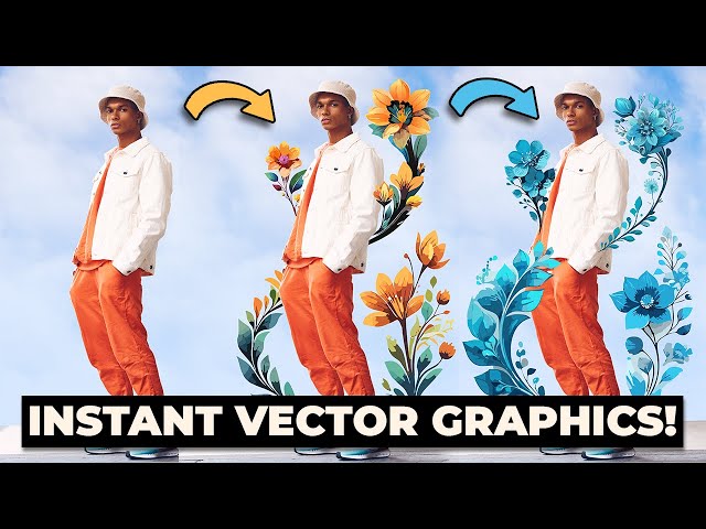Trying out Illustrator's NEW Generative Shape Fill | Adobe Creative Cloud
