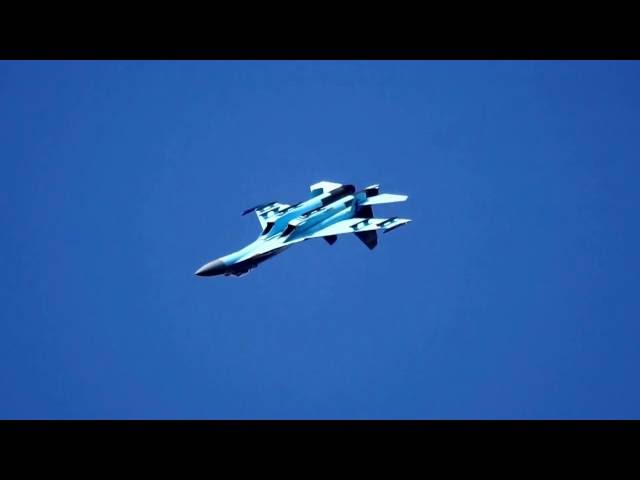 Su-27 Ukraine Airforce @ CIAF 2016 Hradec Kralove