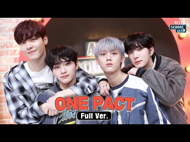 LIVE: [After School Club] This is a ‘Moment’ you won’t want to miss! ONE PACT is coming to ASC_Ep604