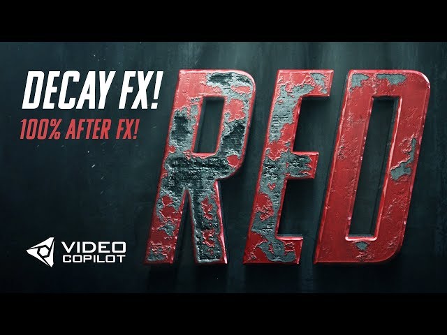 Advanced Damage & Decay FX Tutorial! 100% After Effects!