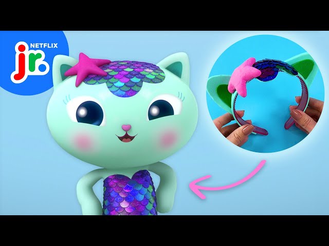 DIY Cat-tastic Craft Adventures 😻 +30 Min Craft Compilation | Gabby's Dollhouse | Netflix Jr