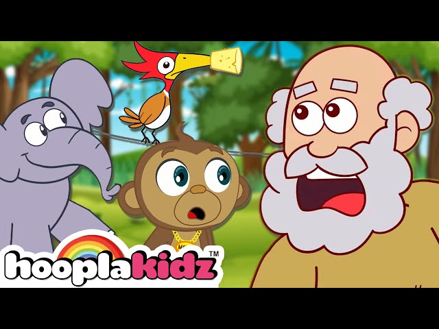 Nursery Rhymes Collection - Animals Went In Two By Two Song By HooplaKidz