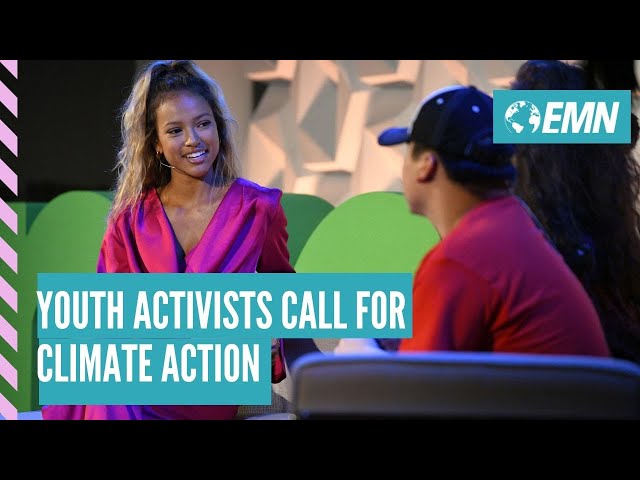 Youth activists demand climate action with host Karrueche Tran