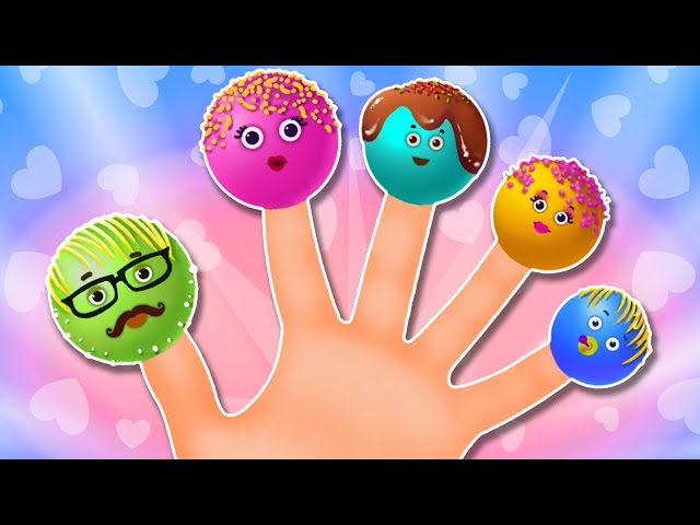 Cake Pops Finger Family Song + More Sing Along Baby Songs By Teehee Town
