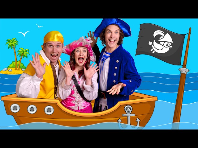 Here Come the Pirates - Kids Songs 🏴‍☠️🦜 Pretend Play