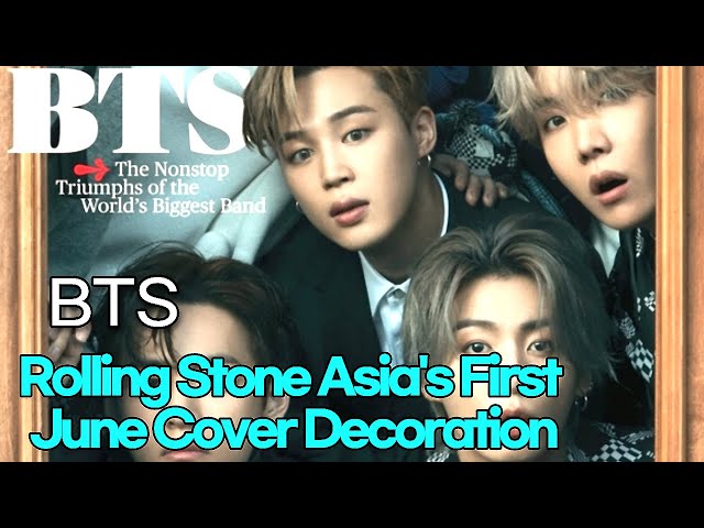 210515 BTS 'Rolling Stone' Asia's First Cover!