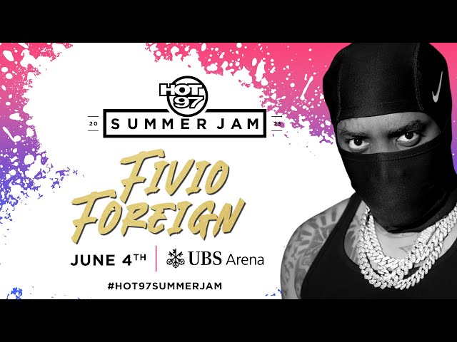 Fivio Foreign Hints At Surprises For His Summer Jam 23 Performance w/ Nessa!