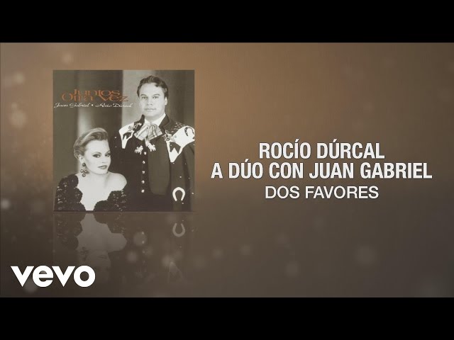 Rocío Dúrcal - Dos Favores (Cover Audio)