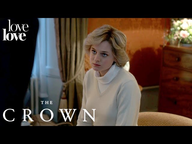 The Crown | Prince Philip and Diana's Emotional Chat | Love Love