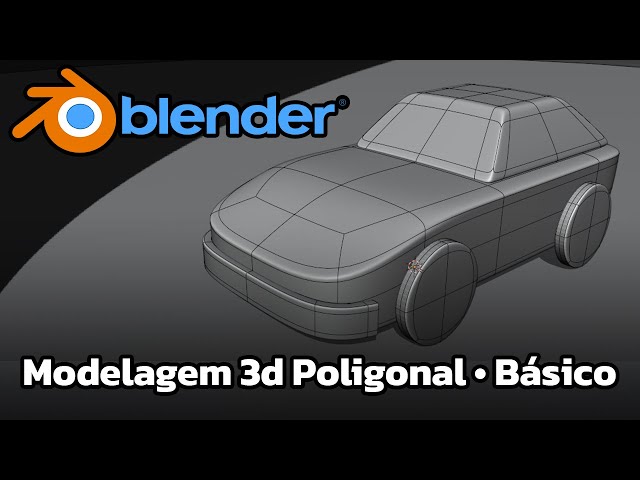 Curso Blender Poly Modeling - Aula 06 - Extrude Poly