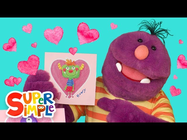 Celebrate Valentine's Day with Milo The Monster | Learn About Rhyming Words