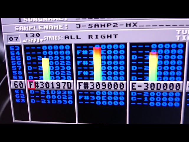 Amiga Protracker MOD (in PC build) - Work in Progress track!