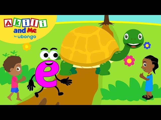 Learn Letter E | The Alphabet with Akili and Me | Educational Cartoons for Preschoolers