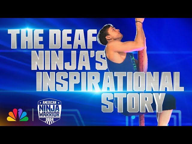 LEAK: The Deaf Ninja's Emotional First Buzzer After Almost a Decade | American Ninja Warrior | NBC