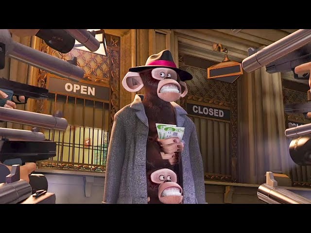 Dreamworks Madagascar | Caught in Grand Central Station - Movie Clip | Madagascar | Kids Movies