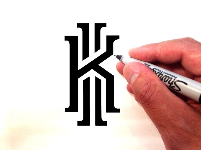 How to Draw the Kyrie Irving Logo