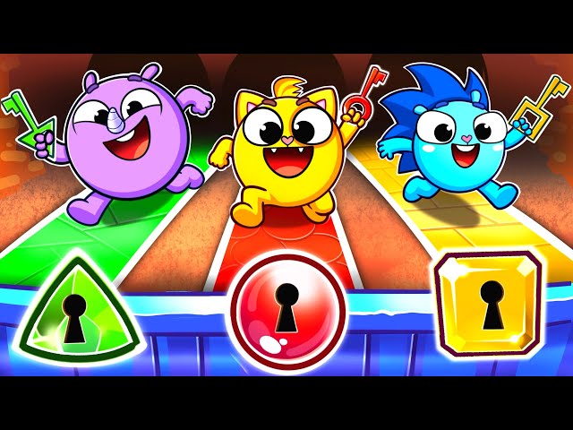 Magic Cube Challenge Song 🟩🟨🟥 Best Kids Songs 😻🐨🐰🦁 And Nursery Rhymes by Baby Zoo