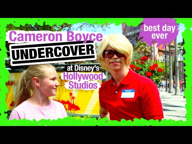 Cameron Boyce Undercover at Disney's Hollywood Studios | WDW Best Day Ever