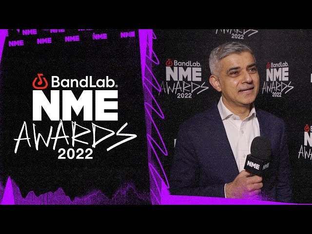 Sadiq Khan says Boris Johnson Covid breaches "taking the piss" at the BandLab NME Awards 2022