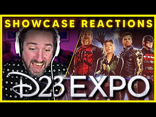 D23 Marvel Studios & Lucasfilm Showcase Kinda Funny LIVE Reactions