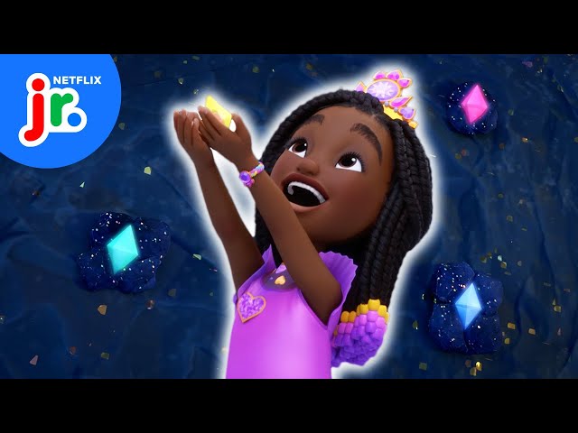 Princesses Uncover Shimmering Cave Secrets! 💎 Princess Power | Netflix Jr
