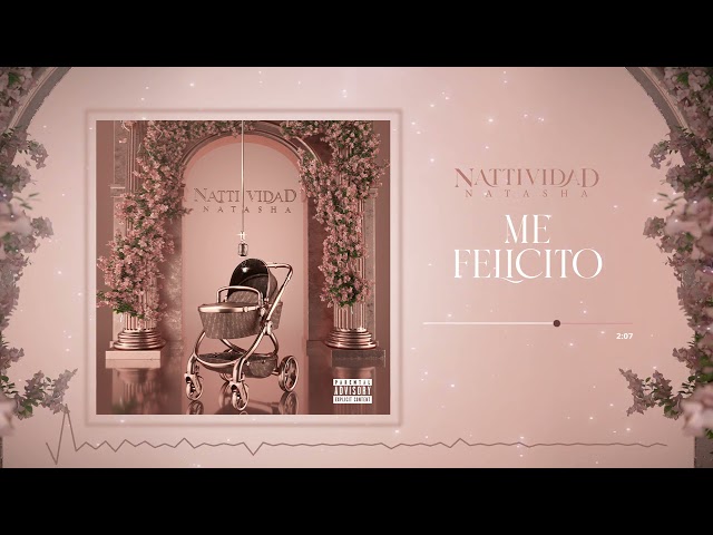 Natti Natasha - Me Felicito [Official Audio]