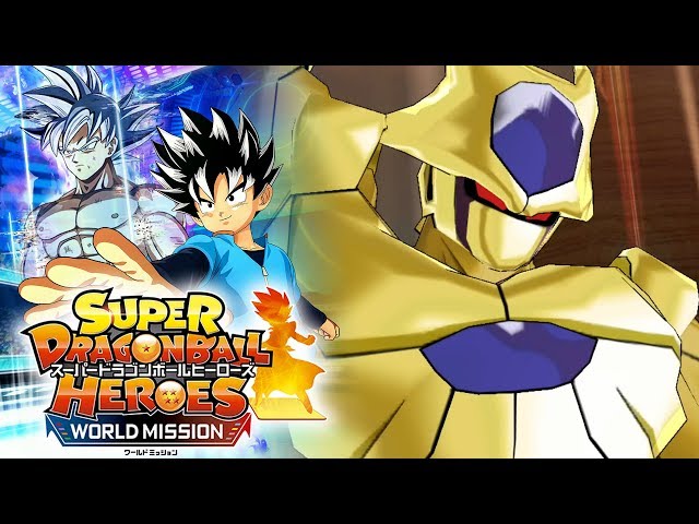WE SERIOUSLY JUST GOT GOLDEN COOLER!?! Super Dragon Ball Heroes World Mission Gameplay!