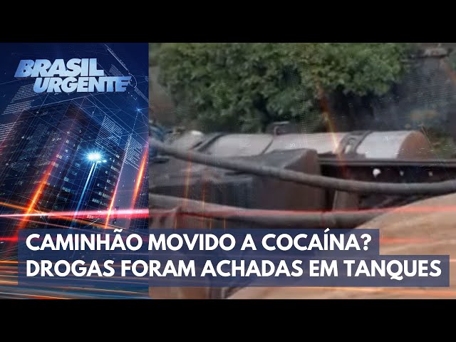 Polícia apreende meia tonelada de cocaína em tanque de caminhão | Brasil Urgente