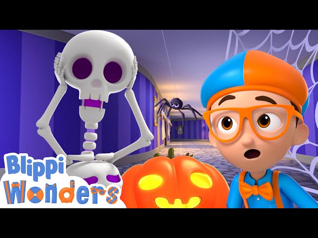 Blippi Wonders - Halloween Special For 20 Minutes! | Blippi Animated Series | Cartoons For Kids