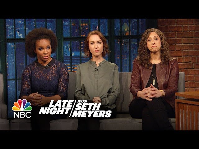 Women of Late Night React to Harvey Weinstein's Apology